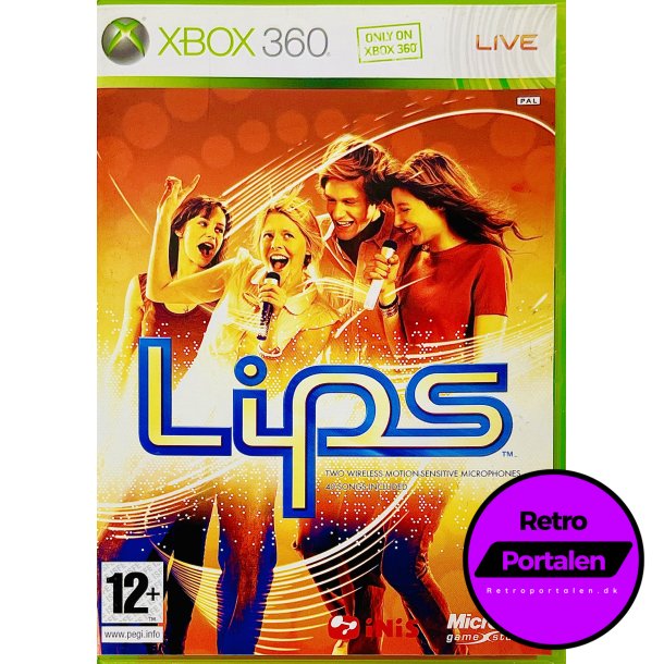 Lips (Krver Motion-Sensitive Mikrofoner) (Xbox 360)