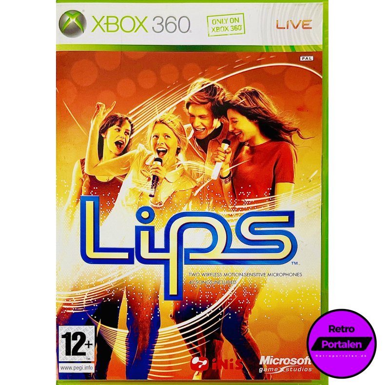 Lips (Krver Motion-Sensitive Mikrofoner) (Xbox 360)