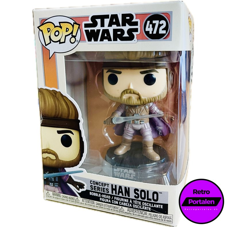Funko POP! - Star Wars: Concept Series Han Solo (Nr. 472) (7393498100882) (NY)