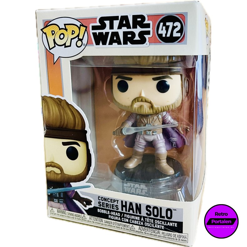 Funko POP! - Star Wars: Concept Series Han Solo (Nr. 472) (7393498100882) (NY)