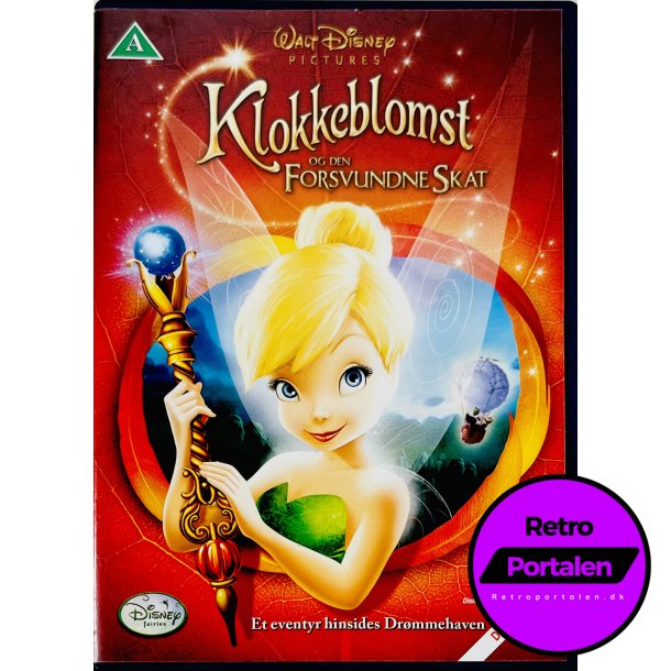 Klokkeblomst Og Den Forsvundne Skat (DVD)