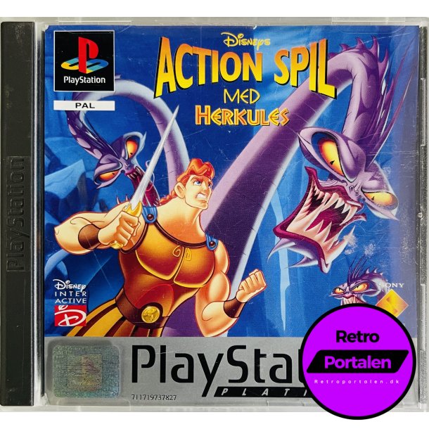 Disneys Action Spil Med Herkules (Platinum) (PS1)