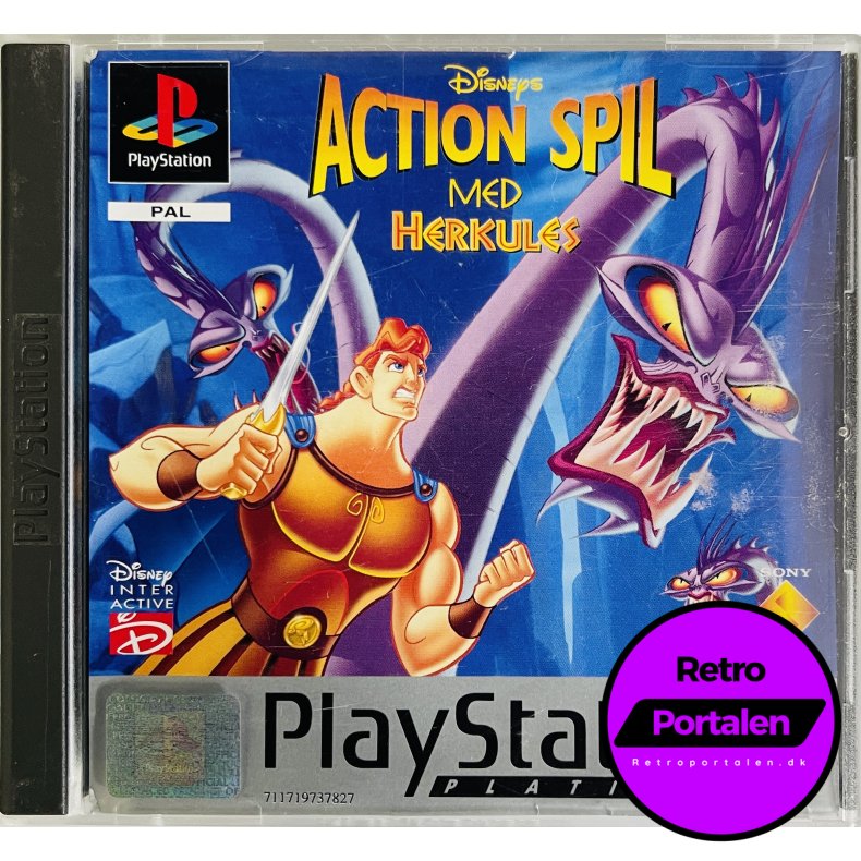 Disney�s Action Spil Med Herkules (Platinum) (PS1)