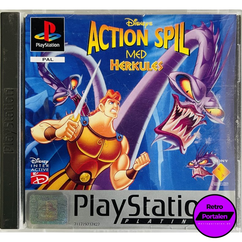 Disneys Action Spil Med Herkules (Platinum) (PS1)
