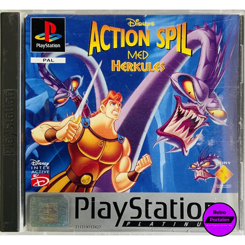 Disney�s Action Spil Med Herkules (Platinum) (PS1)