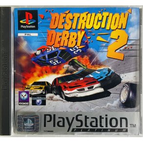 Destruction Derby 2 (Platinum) (PS1)