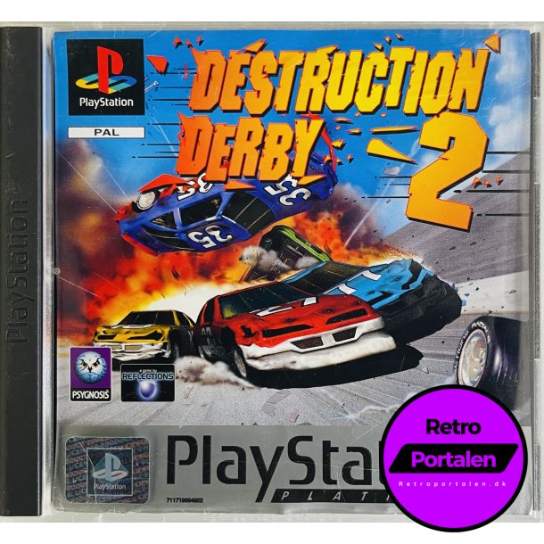 Destruction Derby 2 (Platinum) (PS1)