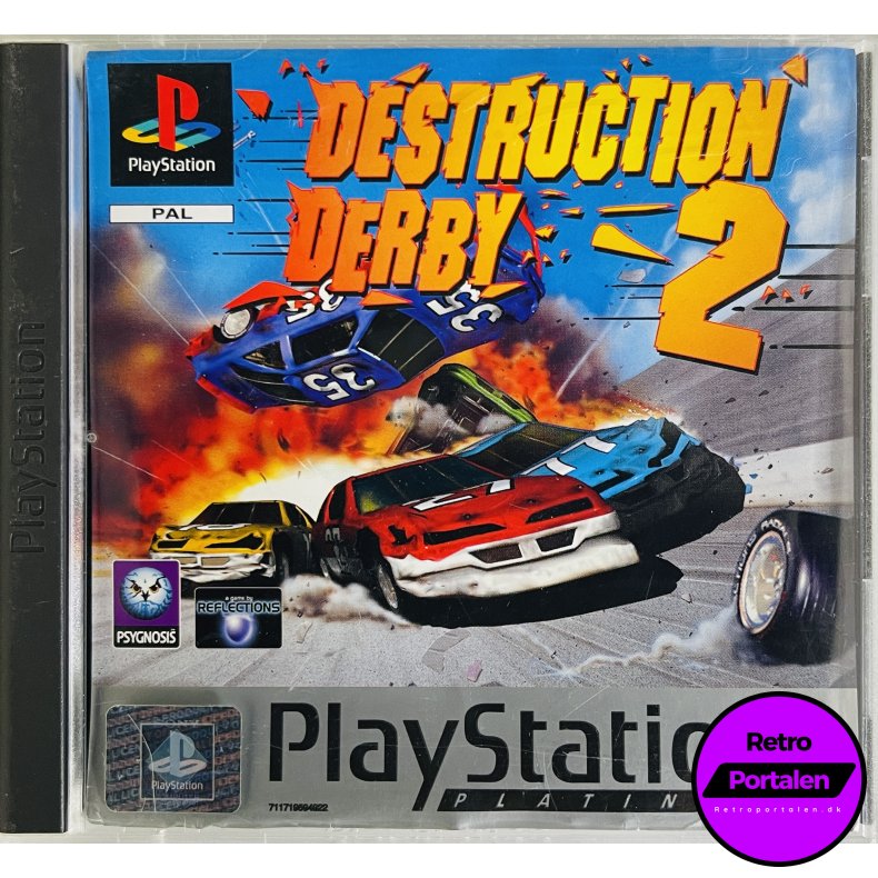 Destruction Derby 2 (Platinum) (PS1)