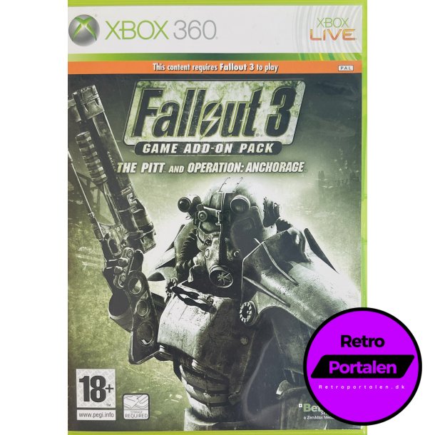 Fallout 3 Game Add-On Pack - The Pitt And Operation: Anchorage (Xbox 360)