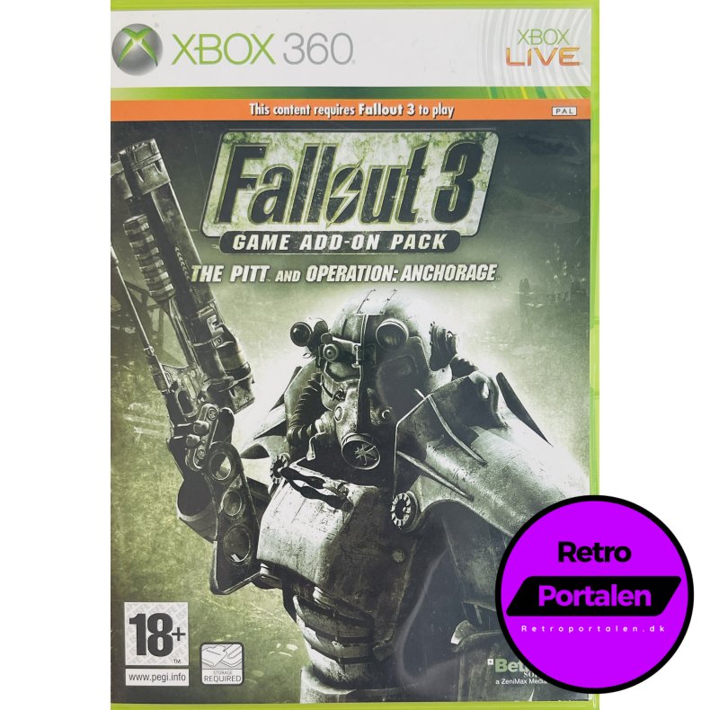 Fallout 3 Game Add-On Pack - The Pitt And Operation: Anchorage (Xbox 360)