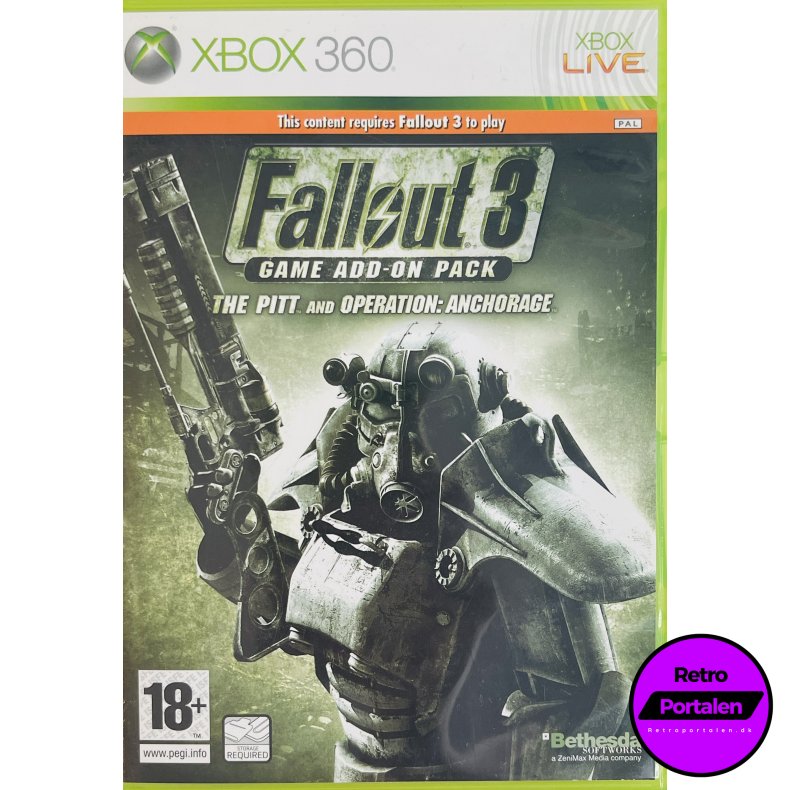 Fallout 3 Game Add-On Pack - The Pitt And Operation: Anchorage (Xbox 360)