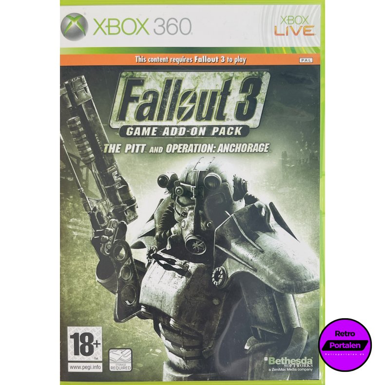 Fallout 3 Game Add-On Pack - The Pitt And Operation: Anchorage (Xbox 360)