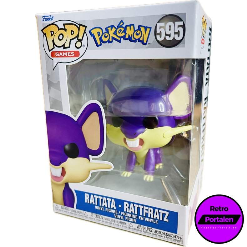 Funko POP! - Pok�mon: Rattata - Rattfratz (Nr. 595) (889698746328) (NY)