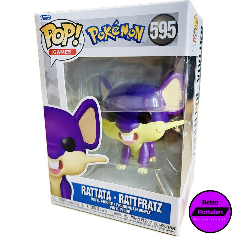 Funko POP! - Pok�mon: Rattata - Rattfratz (Nr. 595) (889698746328) (NY)
