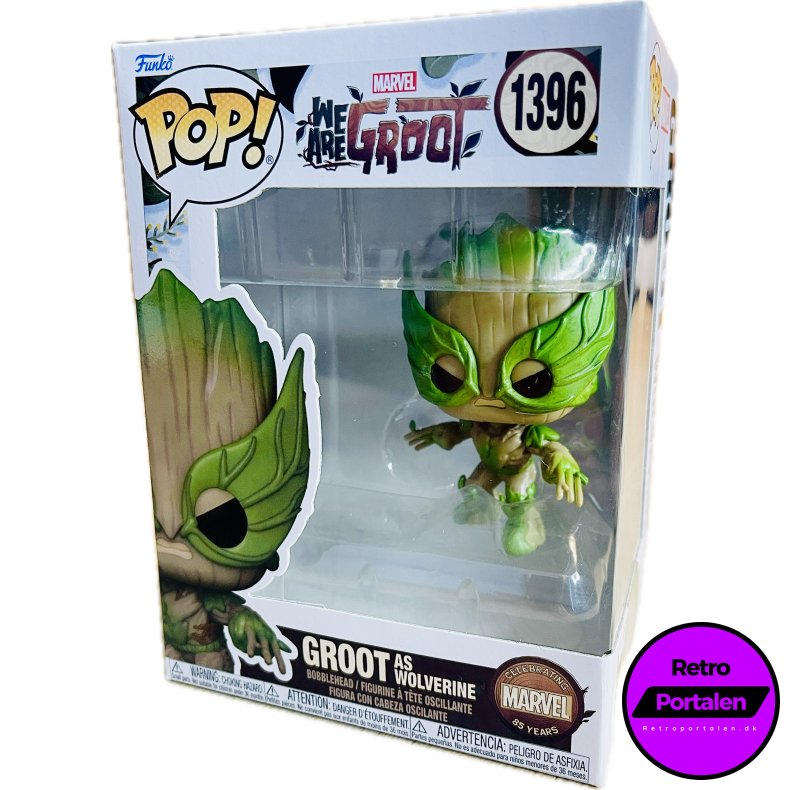 Funko POP! - Marvel We Are Groot: Groot As Wolverine (Nr. 1396) (889698795197) (NY)