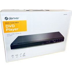 Denver DVH-1245 MK3 (DVD Afspiller Med HDMI) (Afspiller b�de PAL / NTSC) (5706751041716)