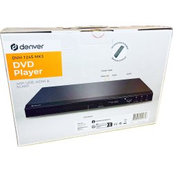 Denver DVH-1245 MK3 (DVD Afspiller Med HDMI) (Afspiller b�de PAL / NTSC) (5706751041716)