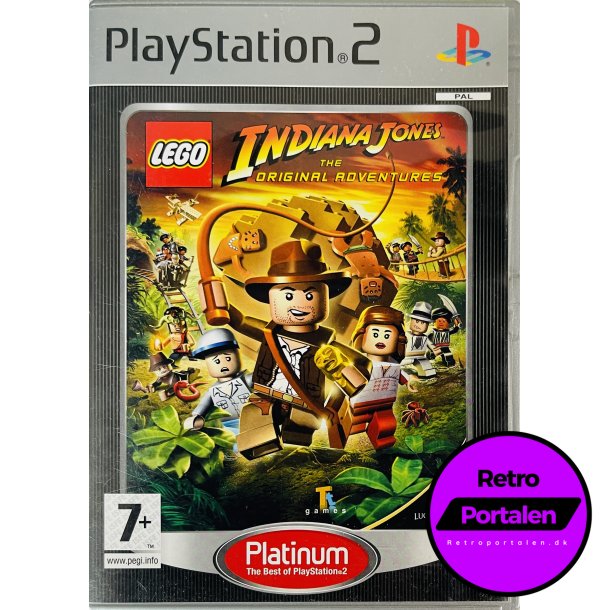 LEGO Indiana Jones: The Original Adventures (Platinum) (PS2)