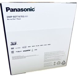 Panasonic DMP-BDT167EG (3D Blu-ray Afspiller Med HDMI)(Afspiller b�de PAL / NTSC)(NY)(5025232837724)