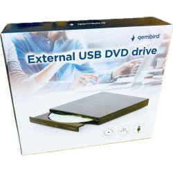 Gembird - Ekstern Disk Drev USB 2.0 (Kr�ver PC - Info I Beskrivelse) (8716309125871) (NY)
