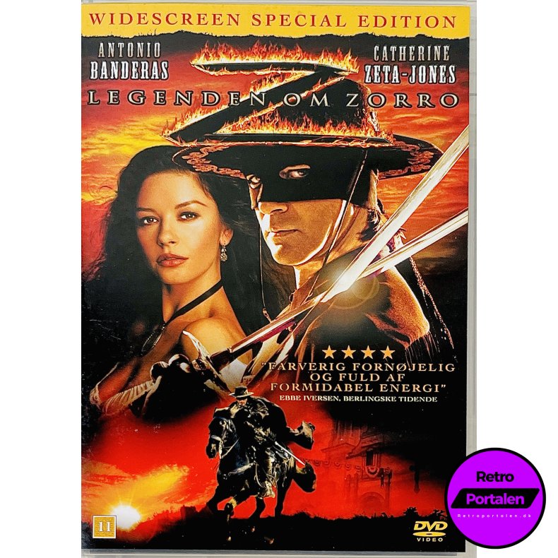 Legenden Om Zorro (DVD)