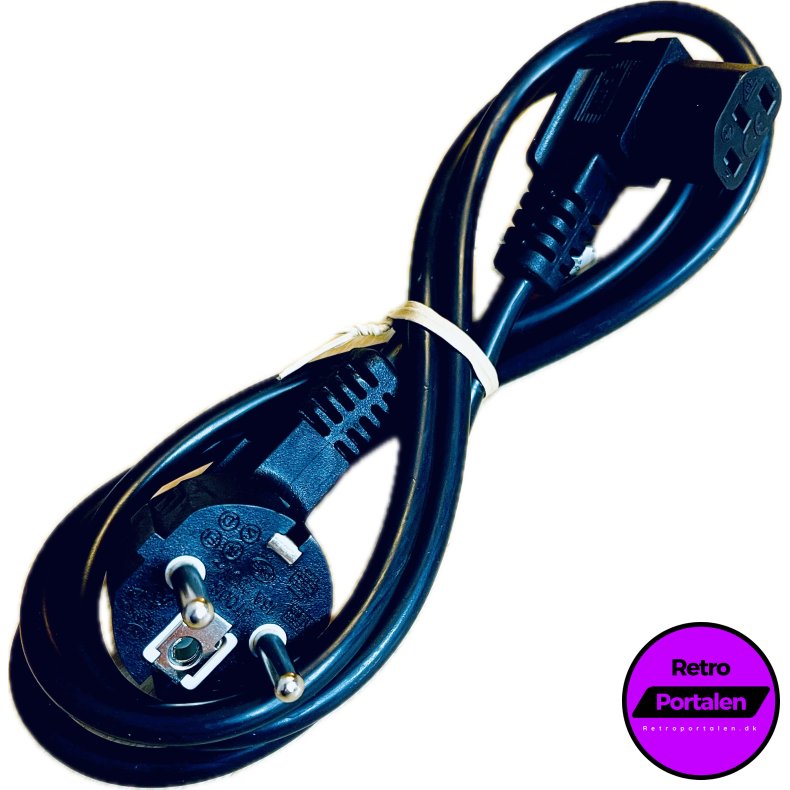 Goobay Standard Str�mkabel (Vinkelret Stik) (1,5 Meter) (4040849960420) (NY)
