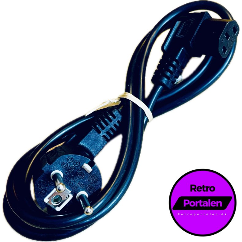 Goobay Standard Str�mkabel (Vinkelret Stik) (1,5 Meter) (4040849960420) (NY)