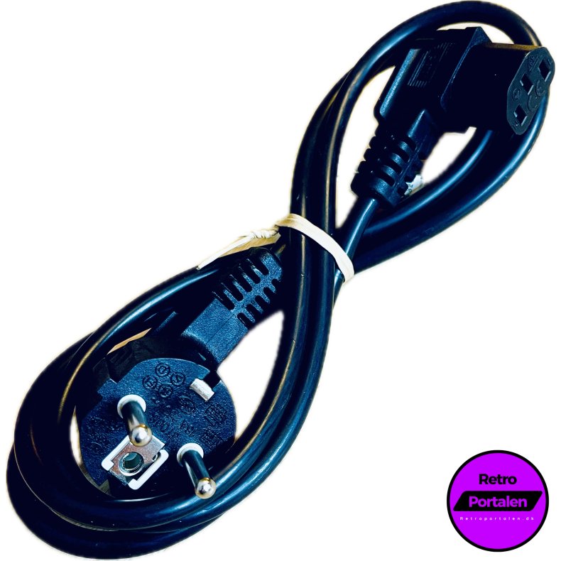 Goobay Standard Str�mkabel (Vinkelret Stik) (1,5 Meter) (4040849960420) (NY)