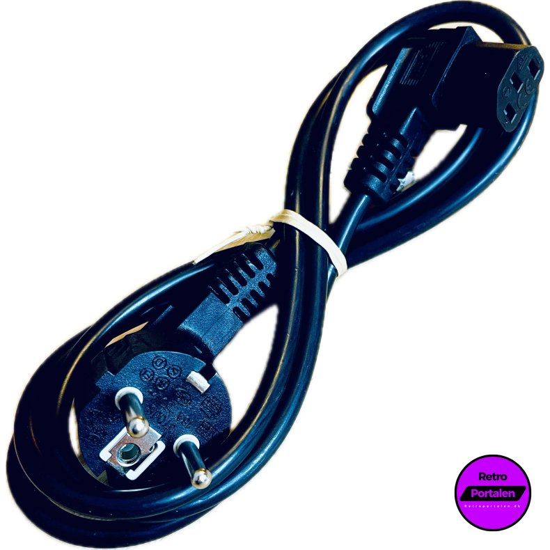 Goobay Standard Str�mkabel (Vinkelret Stik) (1,5 Meter) (4040849960420) (NY)