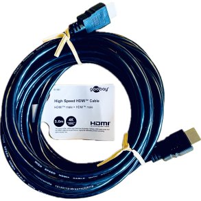 Goobay High Speed HDMI Cable (5 meter) (4K 60Hz) (4040849611612)