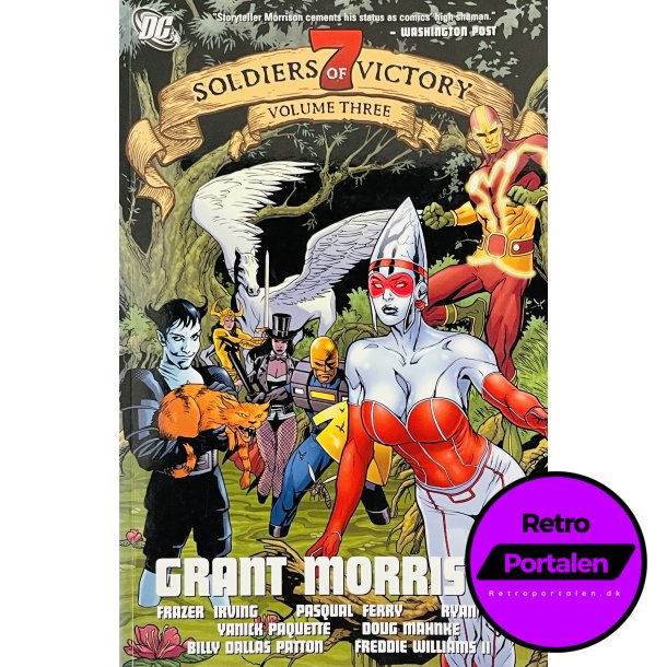 Seven Soldiers Of Victory Vol. Three (Grant Morrison) (Engelsk) (DC Comics) (Tegneserie)