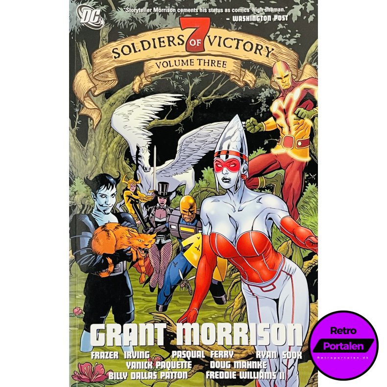 Seven Soldiers Of Victory Vol. Three (Grant Morrison) (Engelsk) (DC Comics) (Tegneserie)