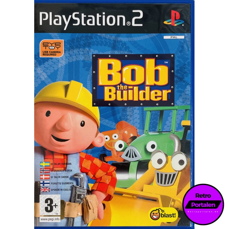 Bob The Builder (Krver Eye Toy Kamera) (PS2)