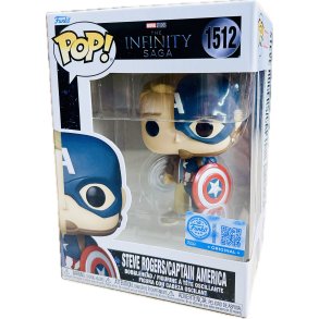 Funko POP! - Marvel The Infinity Saga: Steve Rogers / Captain America (Nr. 1512) (889698872225) (NY)