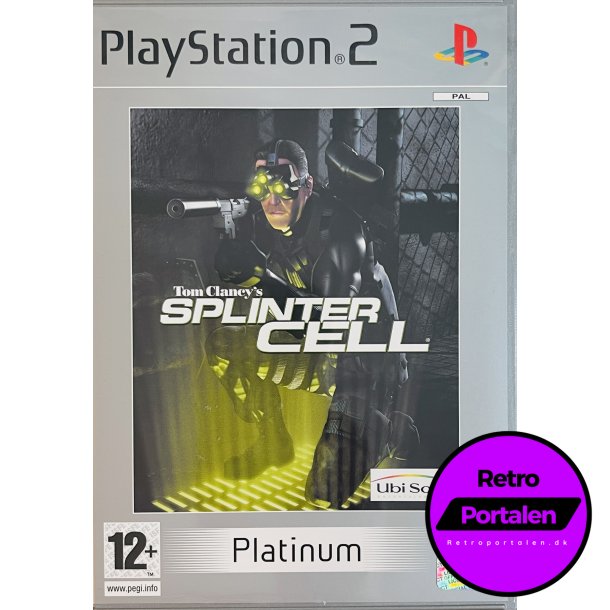 Tom Clancys Splinter Cell (Platinum) (PS2)