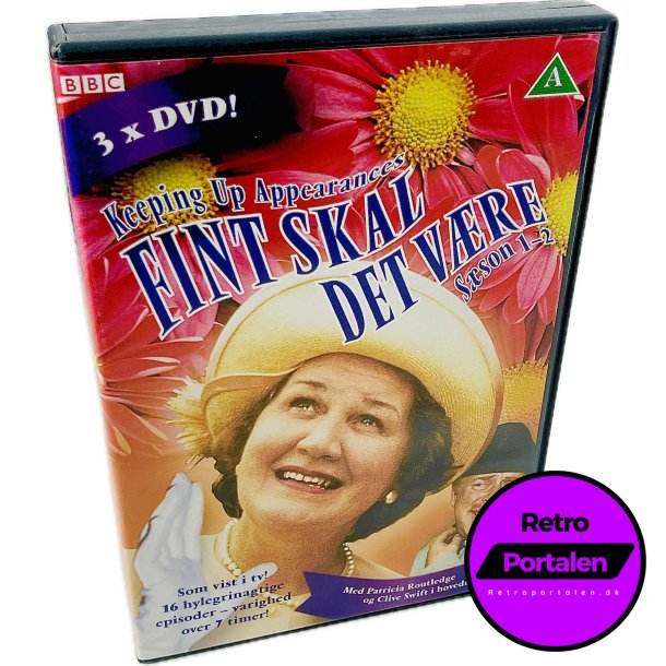 Fint Skal Det Vre (Keeping Up Appearances) (Sson 1 - 2) (3 Disc) (DVD)
