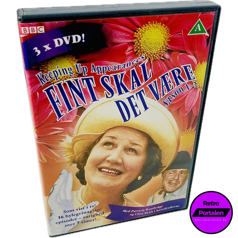 Fint Skal Det Vre (Keeping Up Appearances) (Sson 1 - 2) (3 Disc) (DVD)