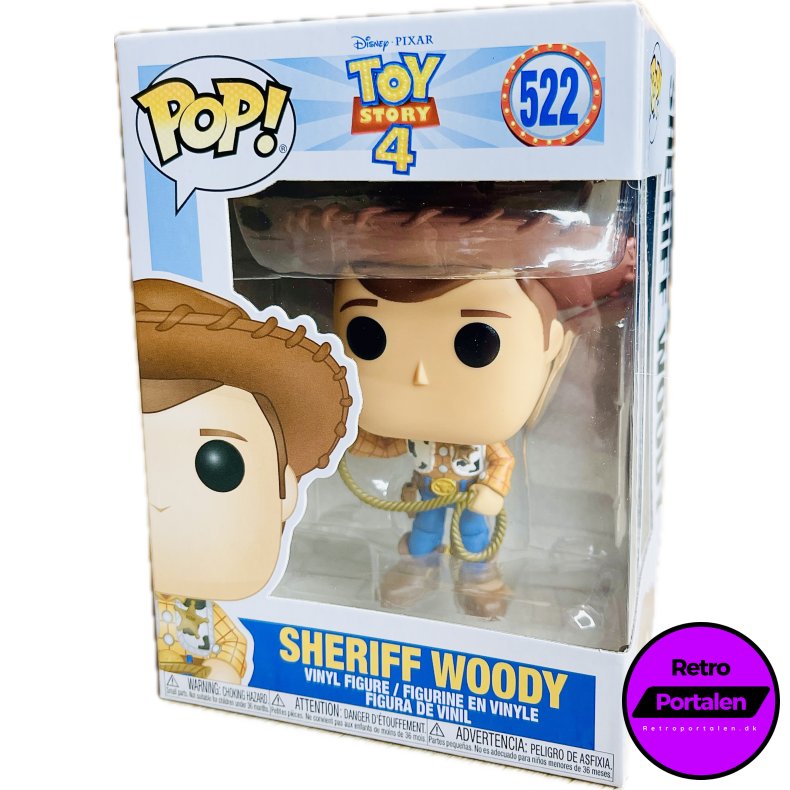 Funko POP! - Disney Pixar Toy Story 4: Sheriff Woody (Nr. 522) (889698373838) (NY)