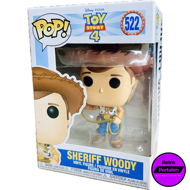 Funko POP! - Disney Pixar Toy Story 4: Sheriff Woody (Nr. 522) (889698373838) (NY)