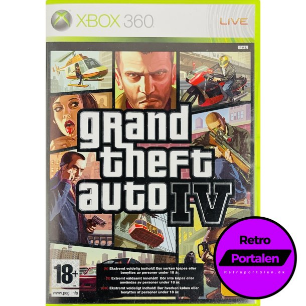 Grand Theft Auto 4 (Xbox 360)