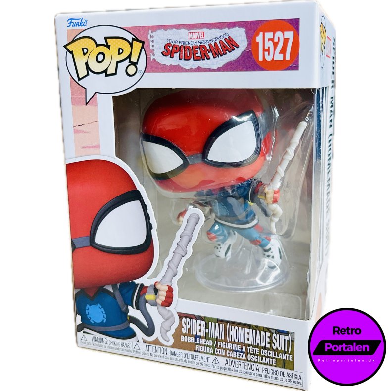 Funko POP! - Marvel Spider-Man: Spider-Man (Homemade Suit) (Nr. 1527) (889698758710) (NY)