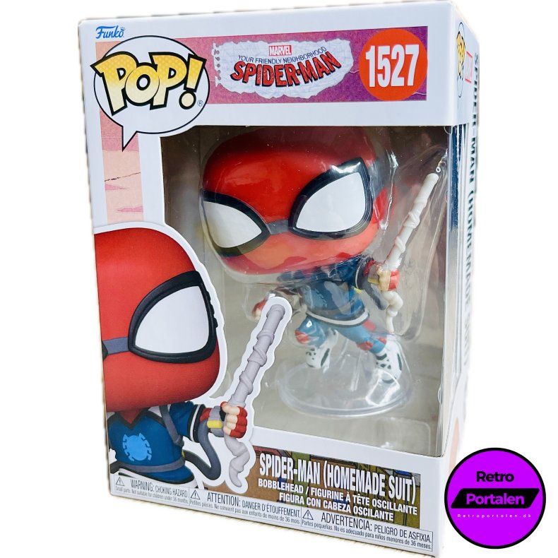 Funko POP! - Marvel Spider-Man: Spider-Man (Homemade Suit) (Nr. 1527) (889698758710) (NY)