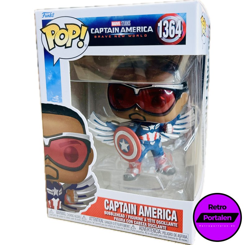 Funko POP! - Captain America Brave New World: Captain America (Nr. 1364) (889698759908) (NY)