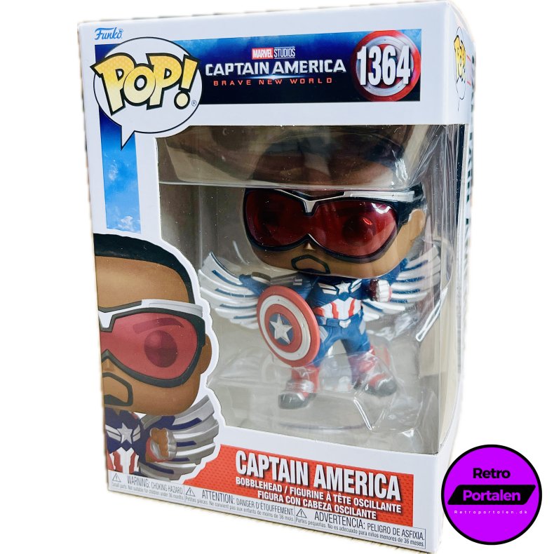 Funko POP! - Captain America Brave New World: Captain America (Nr. 1364) (889698759908) (NY)
