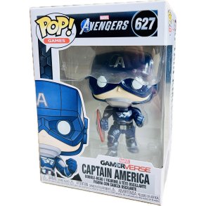 Funko POP! - Marvel Avengers Gamerverse: Captain America (Nr. 627) (889698477574) (NY)