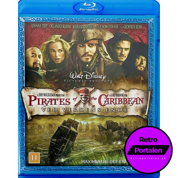 Pirates Of The Caribbean: Ved Verdens Ende (Blu-Ray)