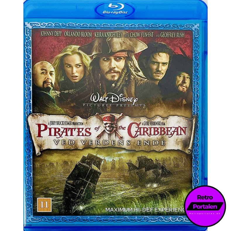 Pirates Of The Caribbean: Ved Verdens Ende (Blu-Ray)
