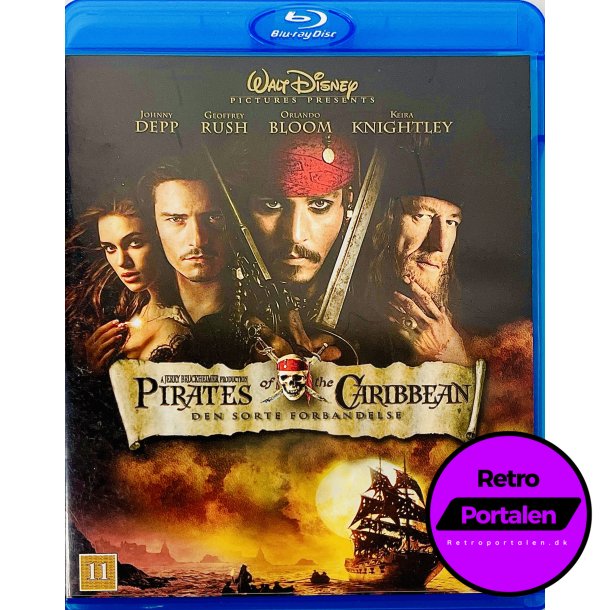 Pirates Of The Caribbean: Den Sorte Forbandelse (Blu-Ray)