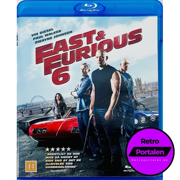 Fast &amp; Furious 6 (Blu-Ray)