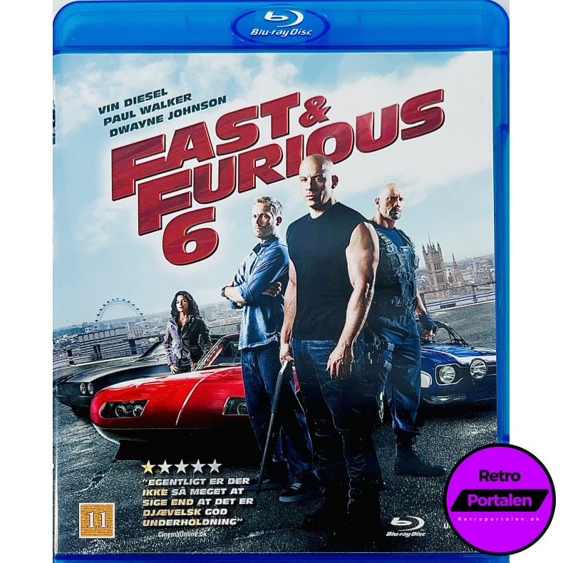Fast &amp; Furious 6 (Blu-Ray)